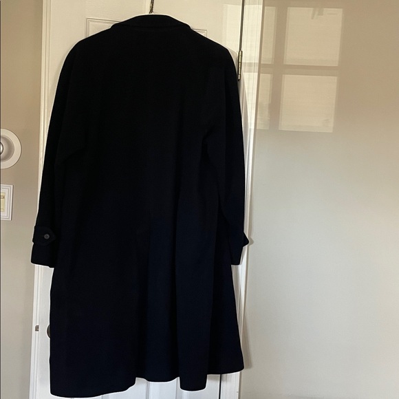 Burberry Dark Blue Wool  Coat 54 Regular - Picture 4 of 5